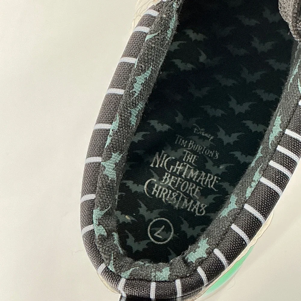 Disney‎ Size 7 Nightmare Before Christmas High Top Sneakers GROUND UP Jack Sally
